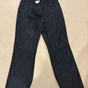 LOFT Dark Blue Straight Leg Pants